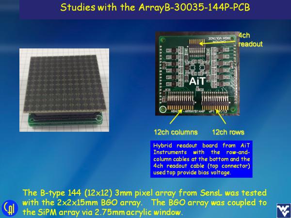 ArrayB-30035-144P-PCB BGO Studies Slide 2