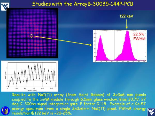 ArrayB-30035-144P-PCB NaI(Tl) Studies Slide 5