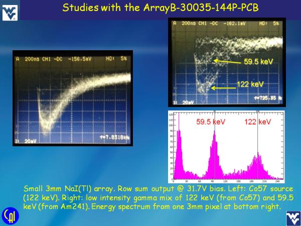 ArrayB-30035-144P-PCB NaI(Tl) Studies Slide 7