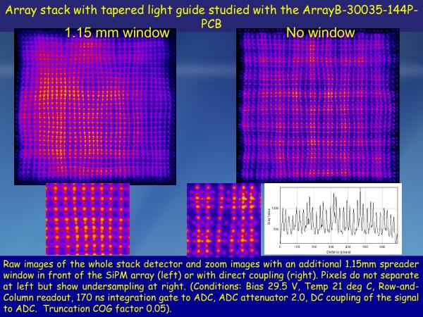 ArrayB-30035-144P-PCB Stacked LYSO Studies Slide 12