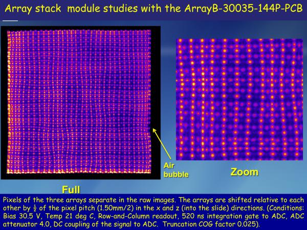 ArrayB-30035-144P-PCB Stacked LYSO Studies Slide 4