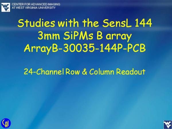 ArrayB-30035-144P-PCB Studies Slide 1