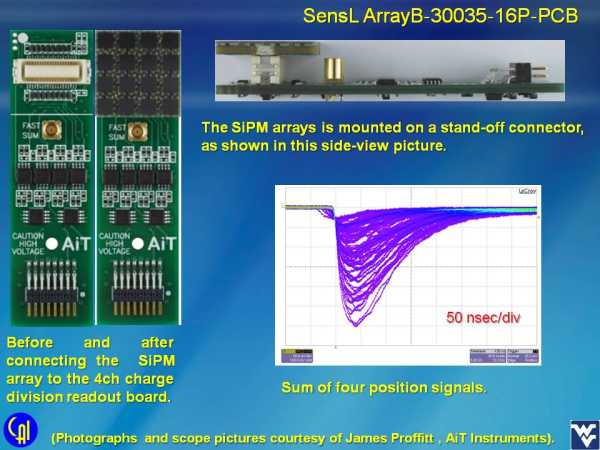 ArrayB-30035-16P-PCB 4ch Readout Studies Slide 2