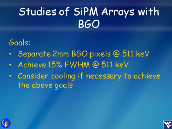 S12642 BGO Studies Slide 1